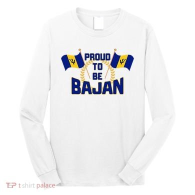 Barbados Proud To Be Bajan Long Sleeve Shirt