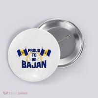 Barbados Proud To Be Bajan Button thumb 0