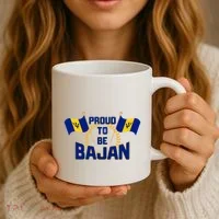 Barbados Proud To Be Bajan Coffee Mug thumb 3