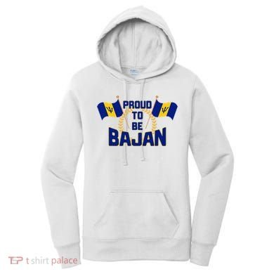 Barbados Proud To Be Bajan Women's Hoodie