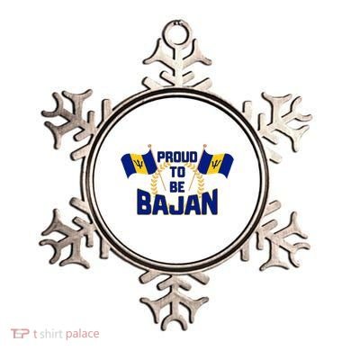 Barbados Proud To Be Bajan Ornament