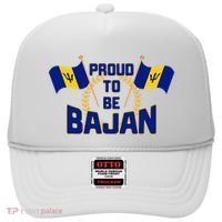 Barbados Proud To Be Bajan Hat thumb 0
