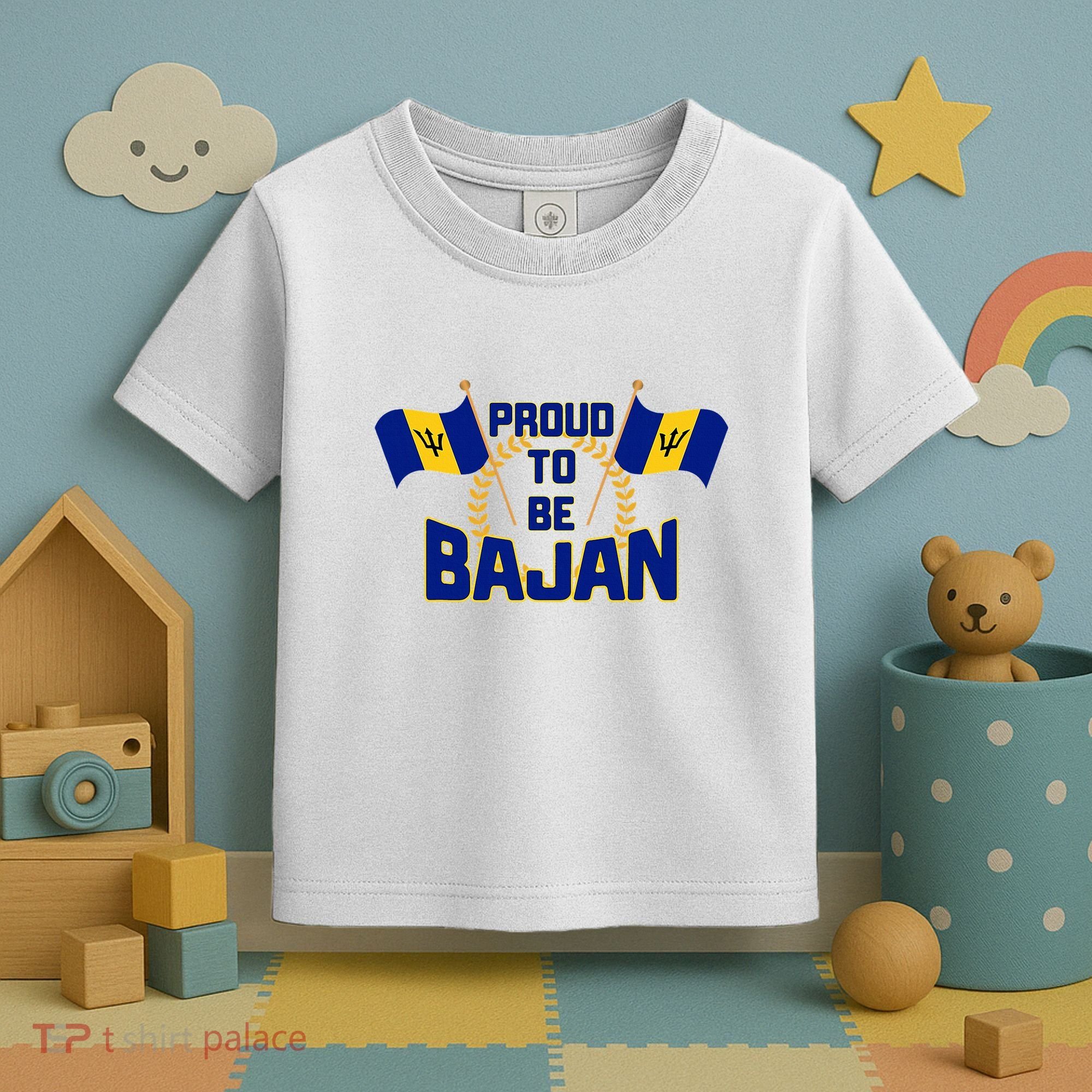 Barbados Proud To Be Bajan Toddler T-Shirt