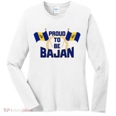 Barbados Proud To Be Bajan Women's Long Sleeve Shirt