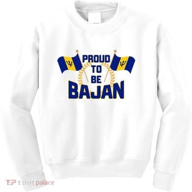 Barbados Proud To Be Bajan Kids Sweatshirt