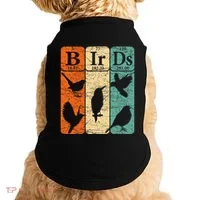 Birds Periodic Table Elements Birdwatching Ornithology Doggie Tank thumb 0