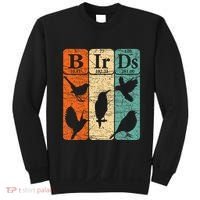 Birds Periodic Table Elements Birdwatching Ornithology Sweatshirt thumb 0