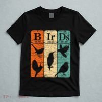 Birds Periodic Table Elements Birdwatching Ornithology T-Shirt thumb 5