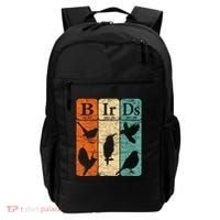 Birds Periodic Table Elements Birdwatching Ornithology Backpack thumb 0