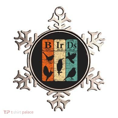 Birds Periodic Table Elements Birdwatching Ornithology Ornament