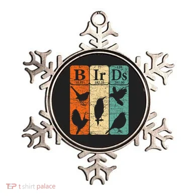 Birds Periodic Table Elements Birdwatching Ornithology Ornament