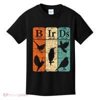 Birds Periodic Table Elements Birdwatching Ornithology Kids T-Shirt thumb 0