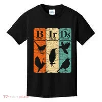 Birds Periodic Table Elements Birdwatching Ornithology Kids T-Shirt thumb 0