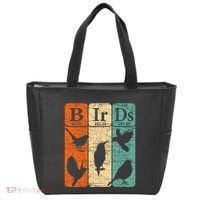 Birds Periodic Table Elements Birdwatching Ornithology Tote Bag thumb 0