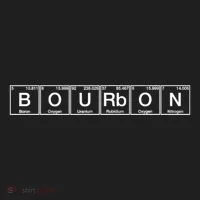 Bourbon Periodic Table Of Elements Women's Sweatshirt thumb 2