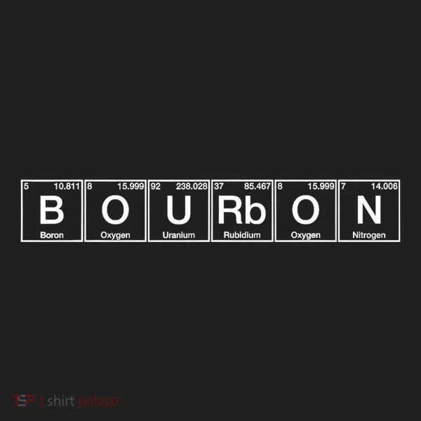 Bourbon Periodic Table Of Elements Women's Sweatshirt