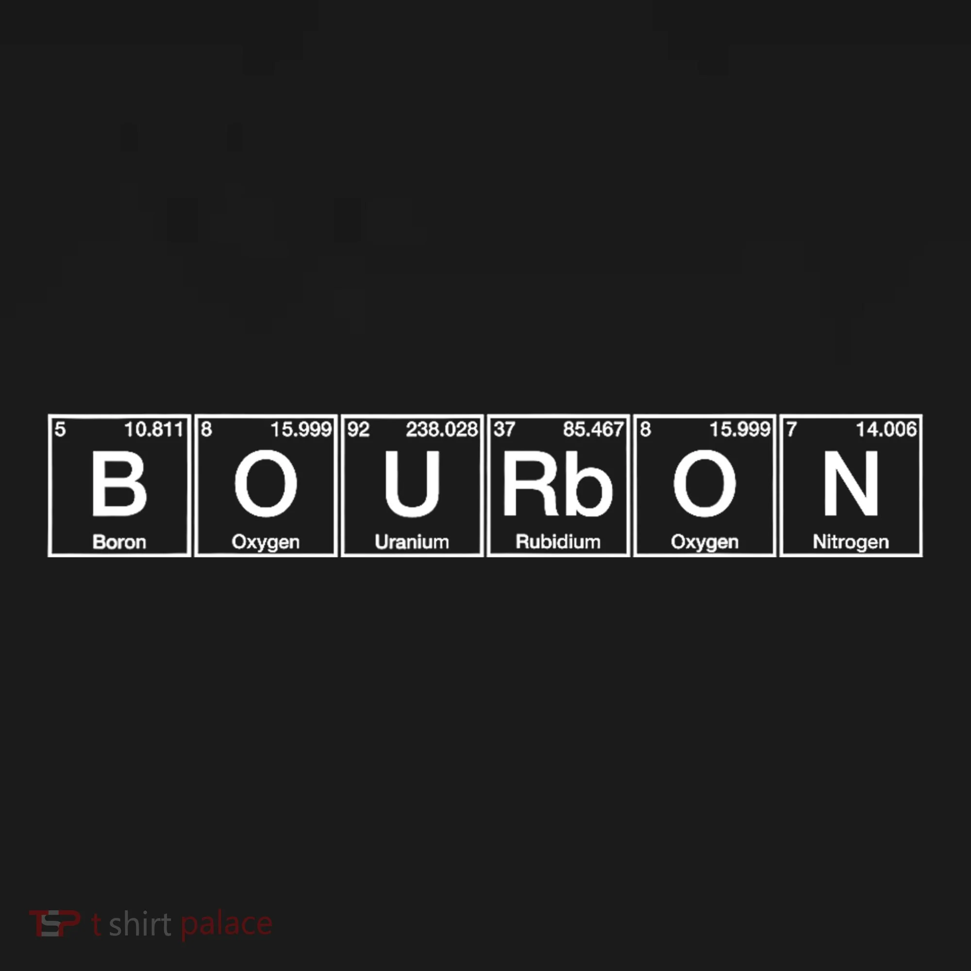 Bourbon Periodic Table Of Elements Apron