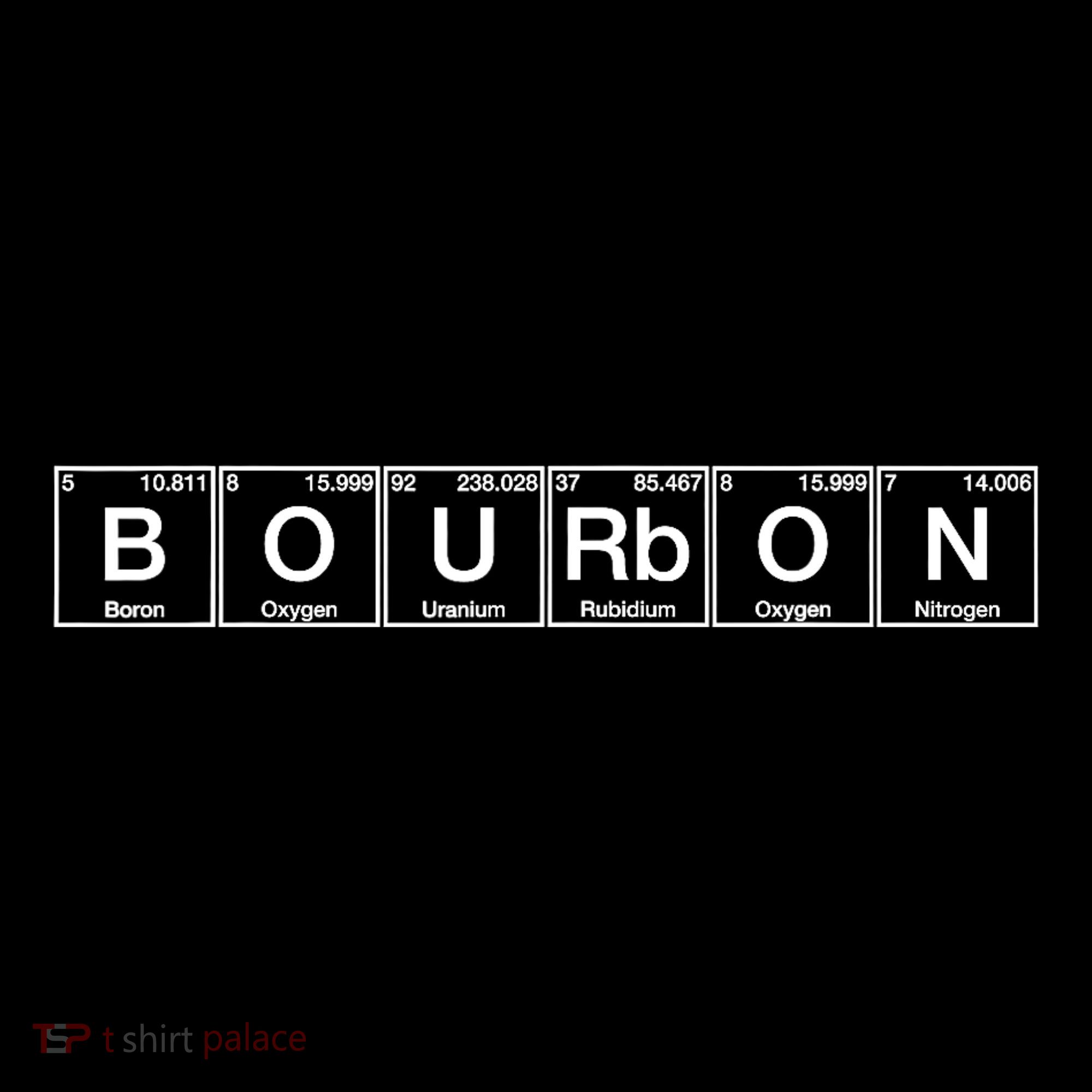 Bourbon Periodic Table Of Elements T-Shirt