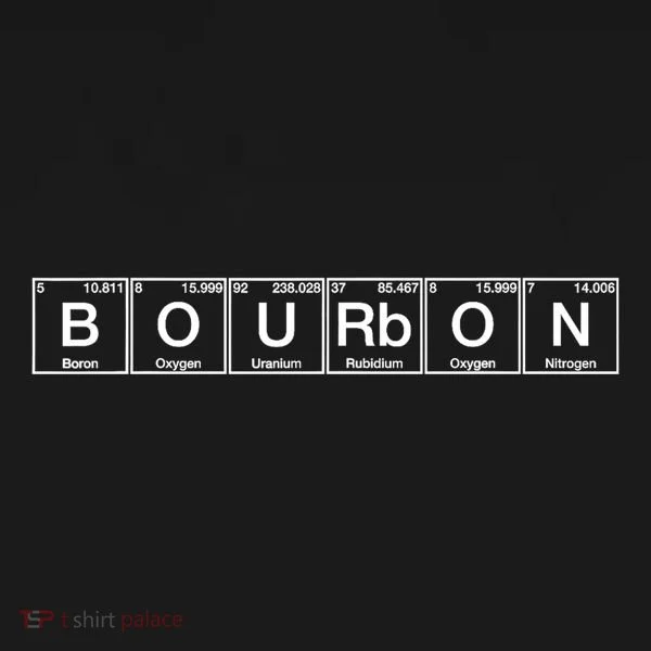 Bourbon Periodic Table Of Elements Women's Hoodie