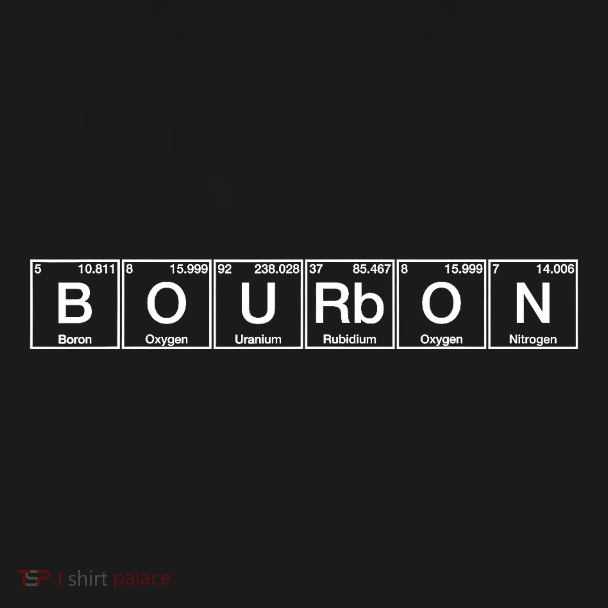 Bourbon Periodic Table Of Elements Women's T-Shirt