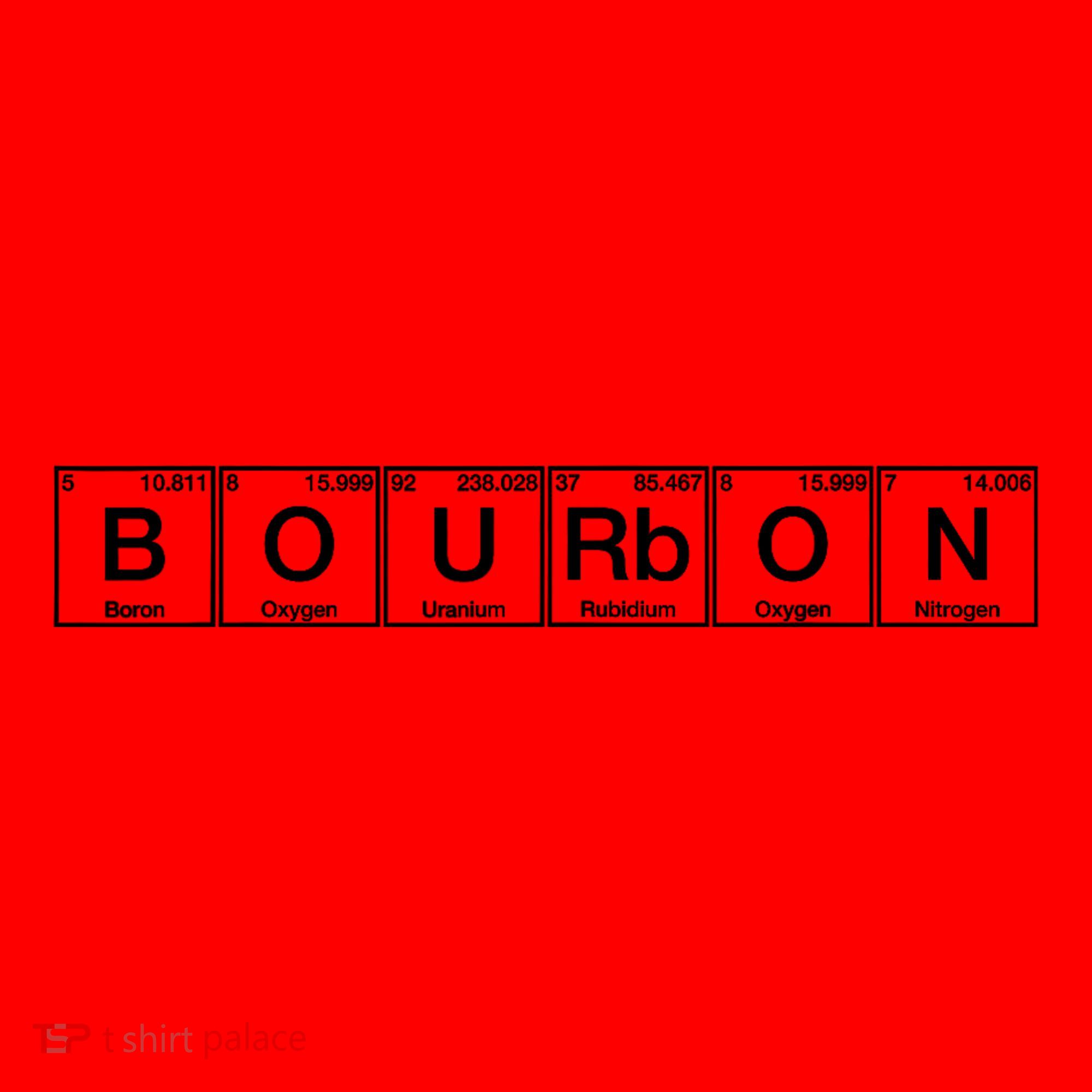 Bourbon Periodic Table Of Elements Santa Hat