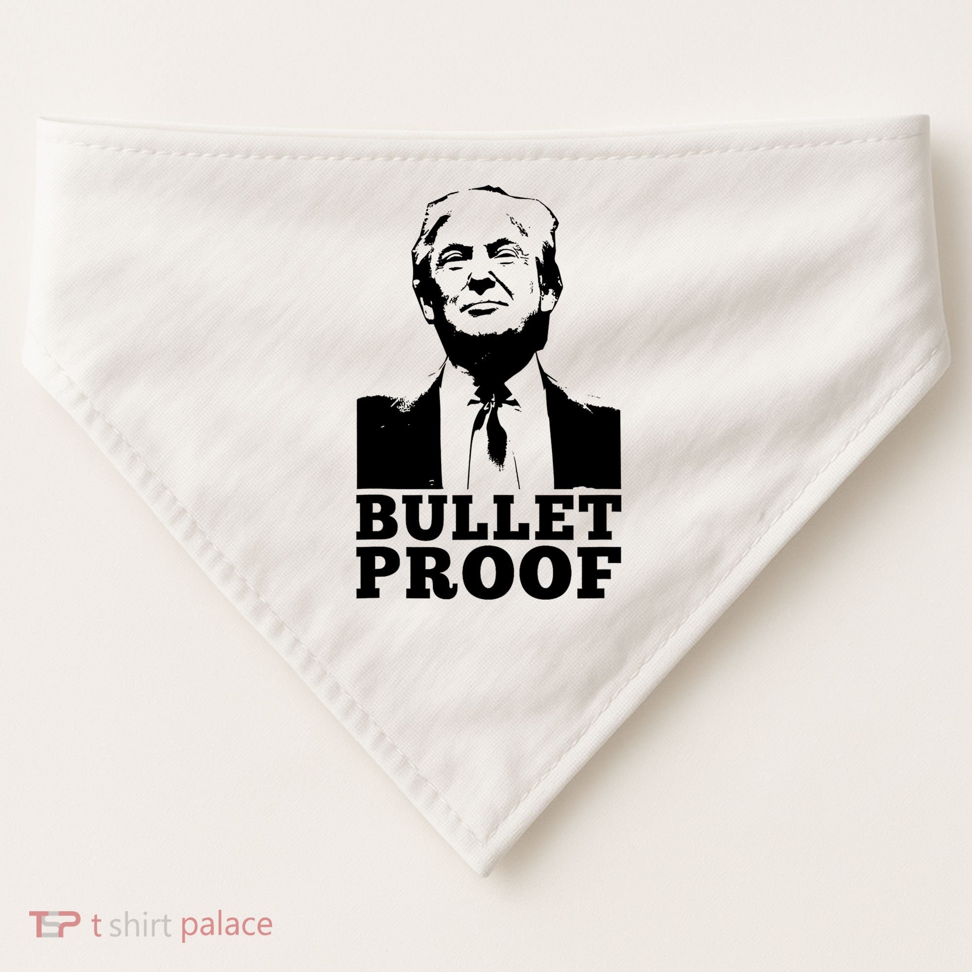 Bullet Proof Trump President Bullet Proof Trump USA-Made Doggie Bandana