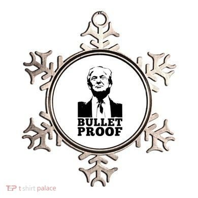 Bullet Proof Trump President Bullet Proof Trump Ornament