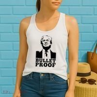 Bullet Proof Trump President Bullet Proof Trump Women's Tank Top thumb 2