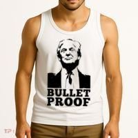 Bullet Proof Trump President Bullet Proof Trump Tank Top thumb 3
