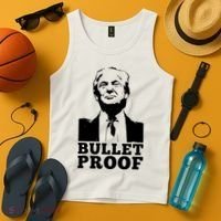 Bullet Proof Trump President Bullet Proof Trump Tank Top thumb 4