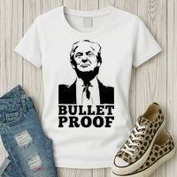 Bullet Proof Trump President Bullet Proof Trump Women's T-Shirt thumb 3