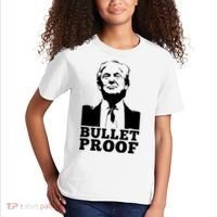Bullet Proof Trump President Bullet Proof Trump Kids T-Shirt thumb 2