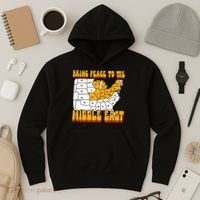 Bring Peace To The Middle East Usa Map Hoodie thumb 3