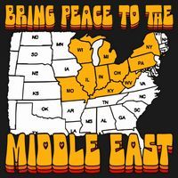 Bring Peace To The Middle East Usa Map Visor thumb 3