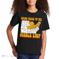 Bring Peace To The Middle East Usa Map Kids T-Shirt thumb 2