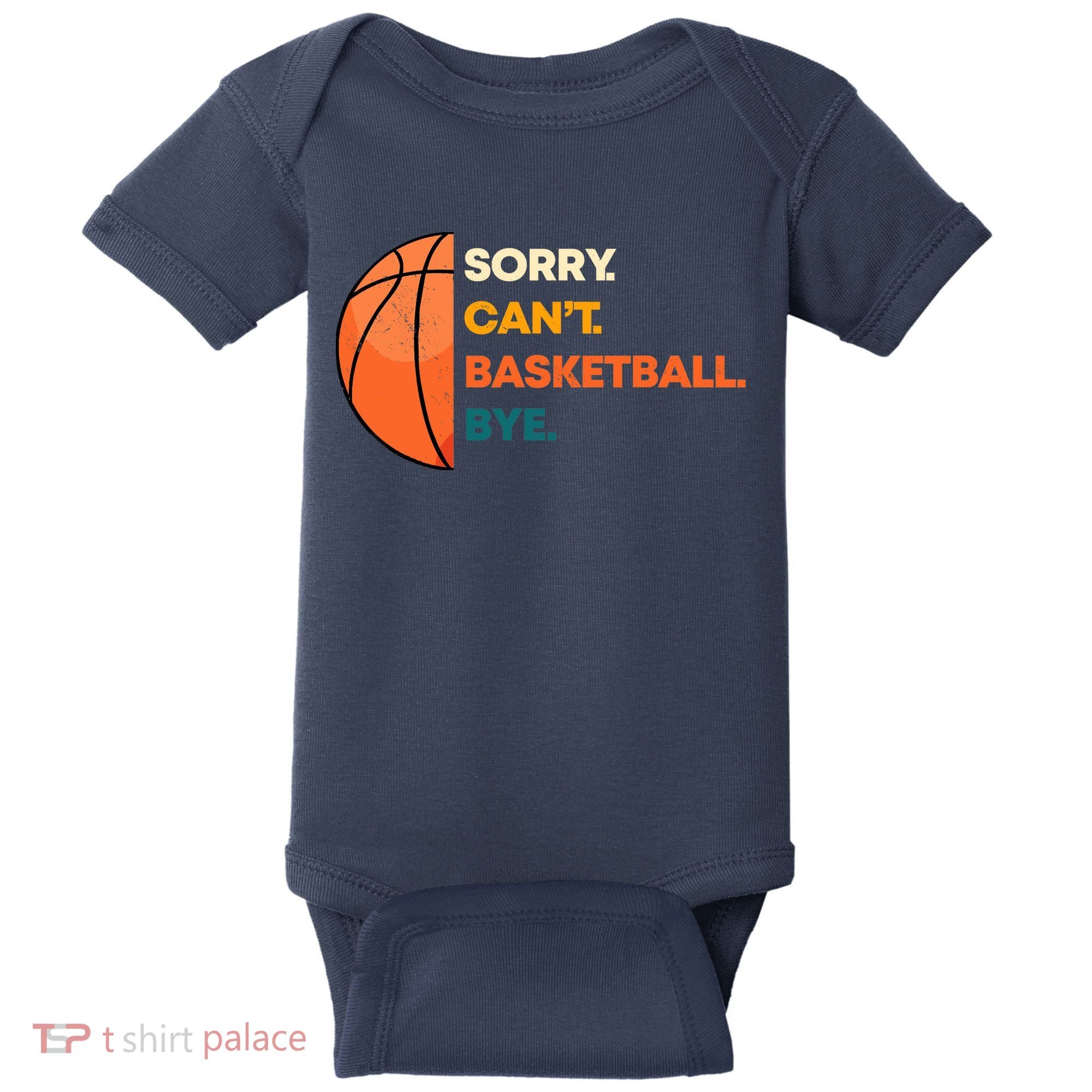 Basketball Player Team Sport Hoop Ball Game Guard Forward Baby Bodysuit