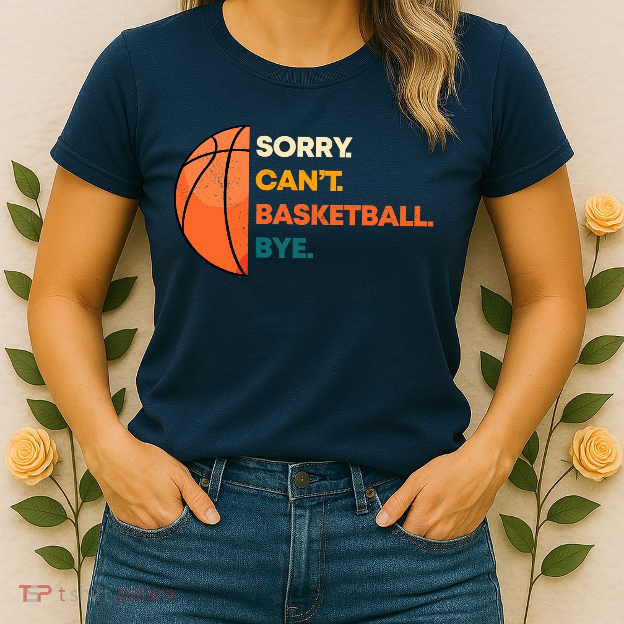Basketball Player Team Sport Hoop Ball Game Guard Forward Women's T-Shirt