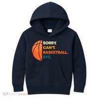 Basketball Player Team Sport Hoop Ball Game Guard Forward Kids Hoodie thumb 0