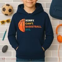 Basketball Player Team Sport Hoop Ball Game Guard Forward Kids Hoodie thumb 2