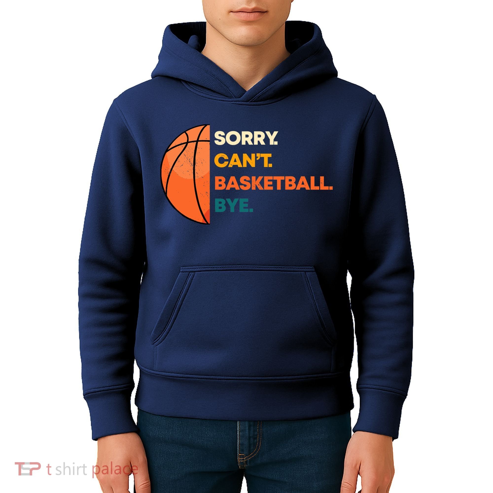 Basketball Player Team Sport Hoop Ball Game Guard Forward Kids Hoodie