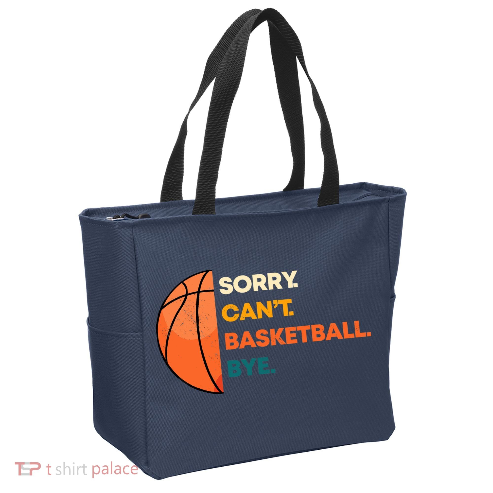 Basketball Player Team Sport Hoop Ball Game Guard Forward Tote Bag