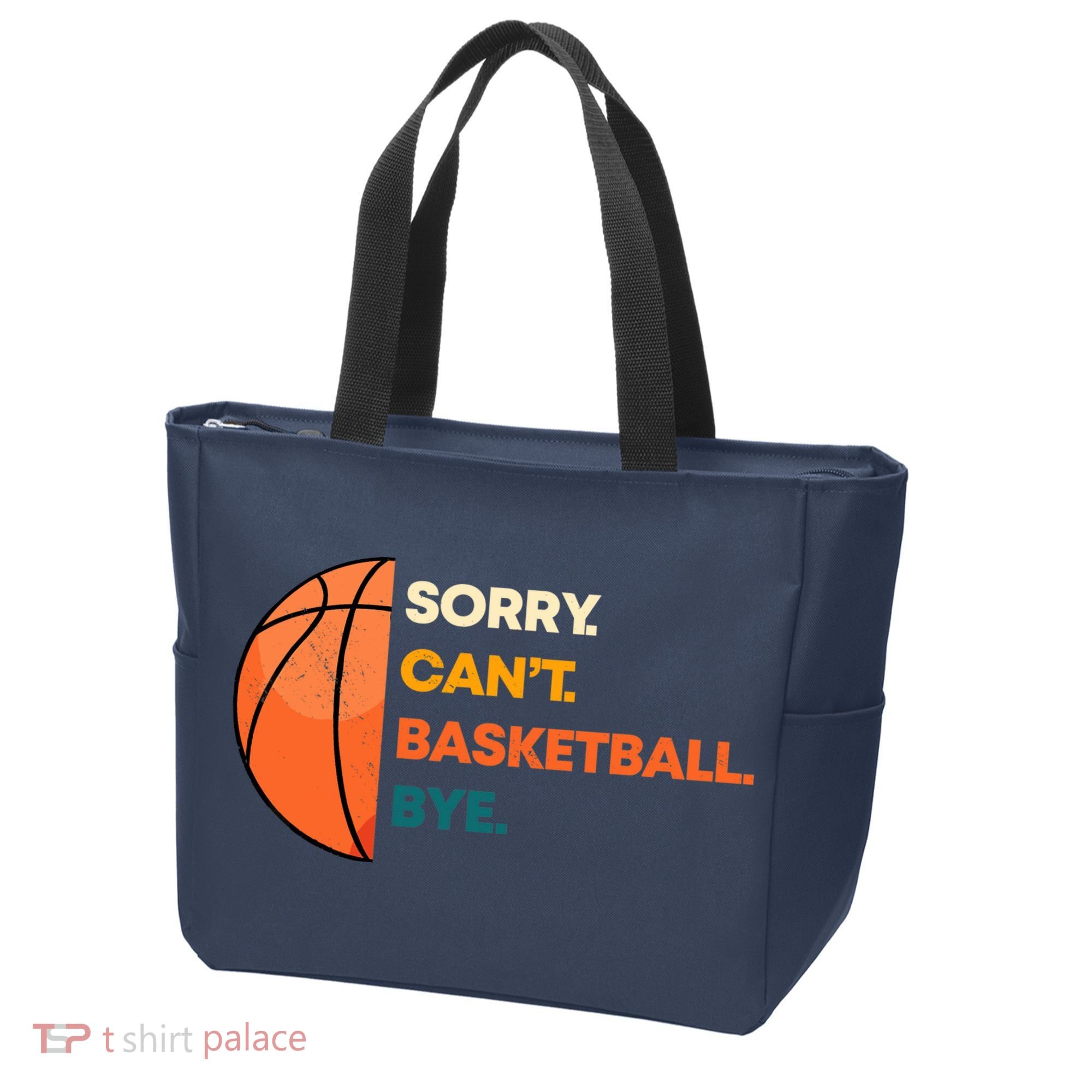 Basketball Player Team Sport Hoop Ball Game Guard Forward Tote Bag
