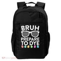 Bruh Prepare To Dye Funny Easter Egg Dyeing Backpack thumb 0