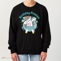 Birthday Princess Unicorn Cute Gift Women's Sweatshirt thumb 0