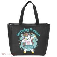 Birthday Princess Unicorn Cute Gift Tote Bag thumb 0