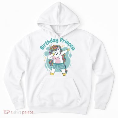 Birthday Princess Unicorn Cute Gift Hoodie