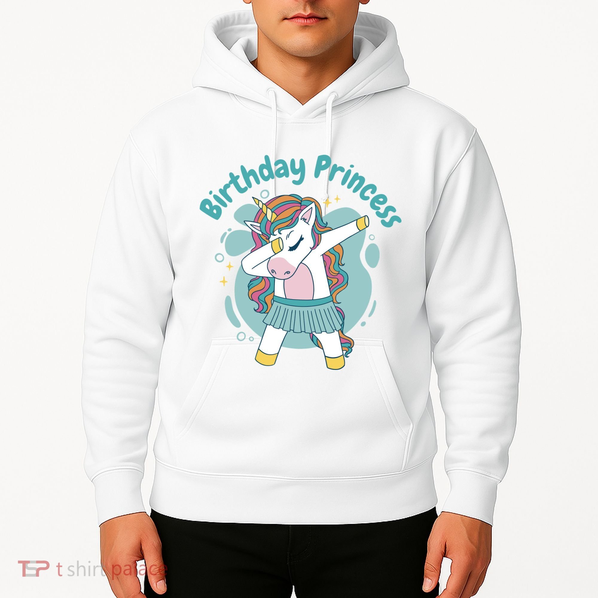 Birthday Princess Unicorn Cute Gift Hoodie