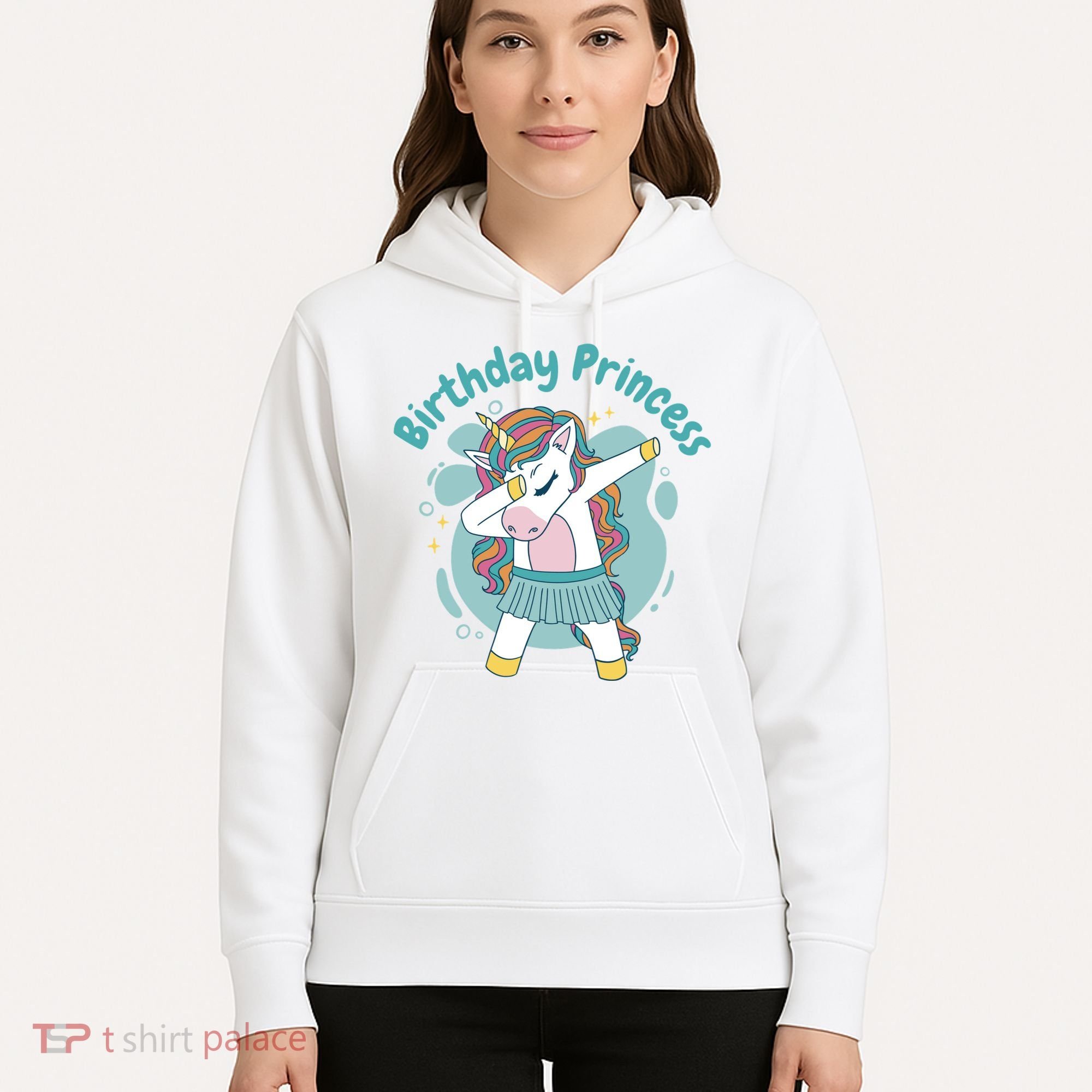 Birthday Princess Unicorn Cute Gift Hoodie