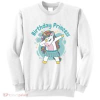 Birthday Princess Unicorn Cute Gift Sweatshirt thumb 0