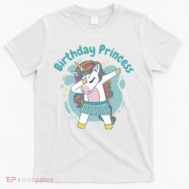 Birthday Princess Unicorn Cute Gift T-Shirt